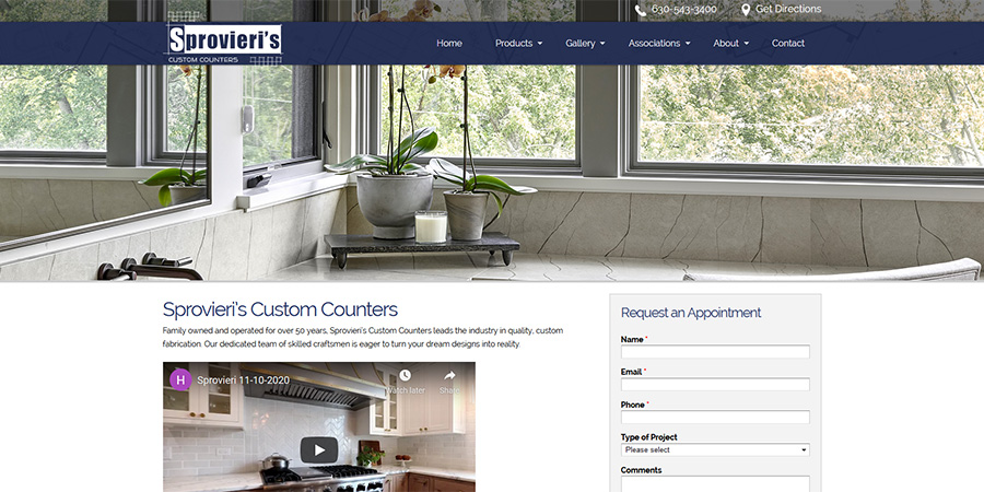 Sprovieri's Custom Counters